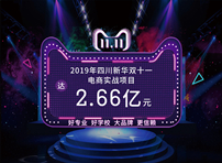 <b>越專業(yè)越出色|四川新華雙11電商合作項目突破2億</b>