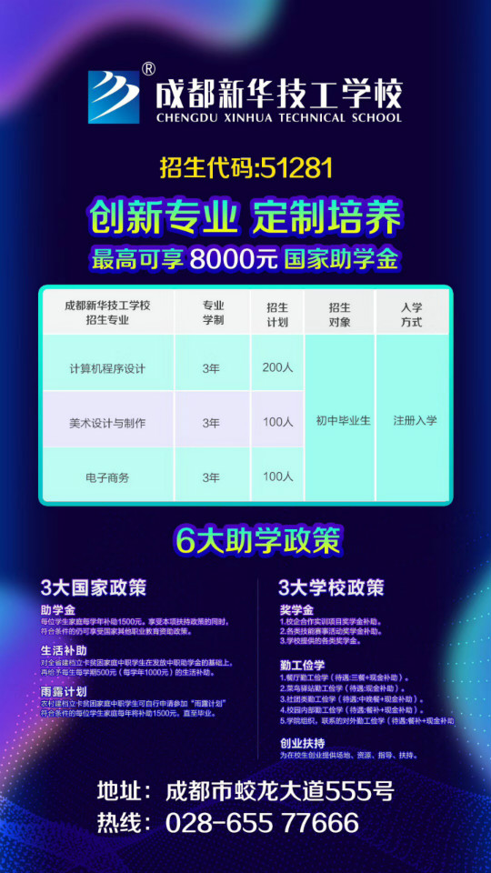 四川新華互聯(lián)網(wǎng)科技校園開(kāi)放日 感受家門口的好學(xué)校