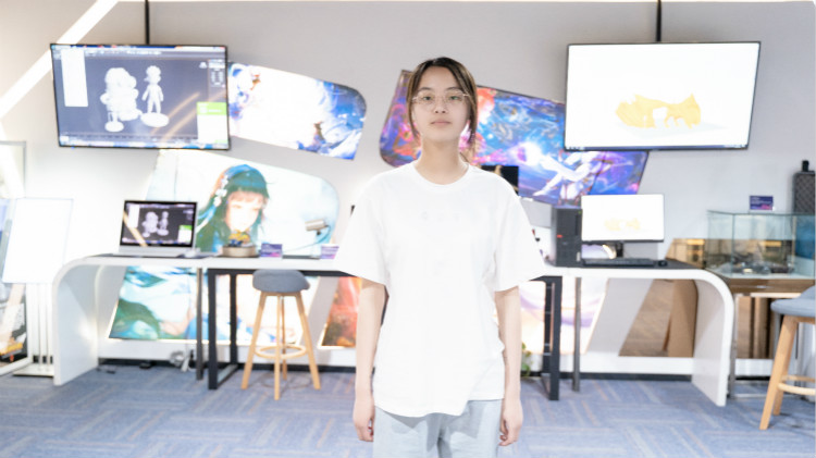 樊思彤：希望畢業(yè)后可以找到自己心儀的工作！