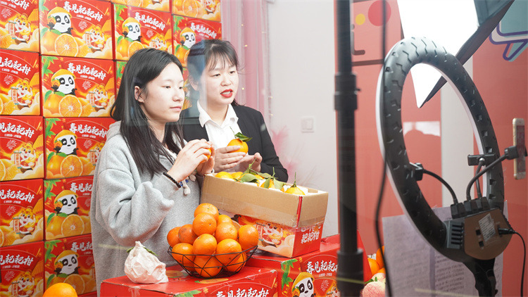 電商專(zhuān)業(yè)學(xué)生電商直播實(shí)訓(xùn)活動(dòng)如火如荼開(kāi)展中……